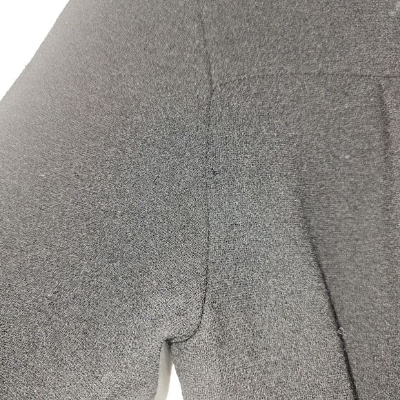 Dara Lamb Haute de Gamme Double Breasted Blazer Dress w/ Belt Black Size Small - Picture 11 of 12